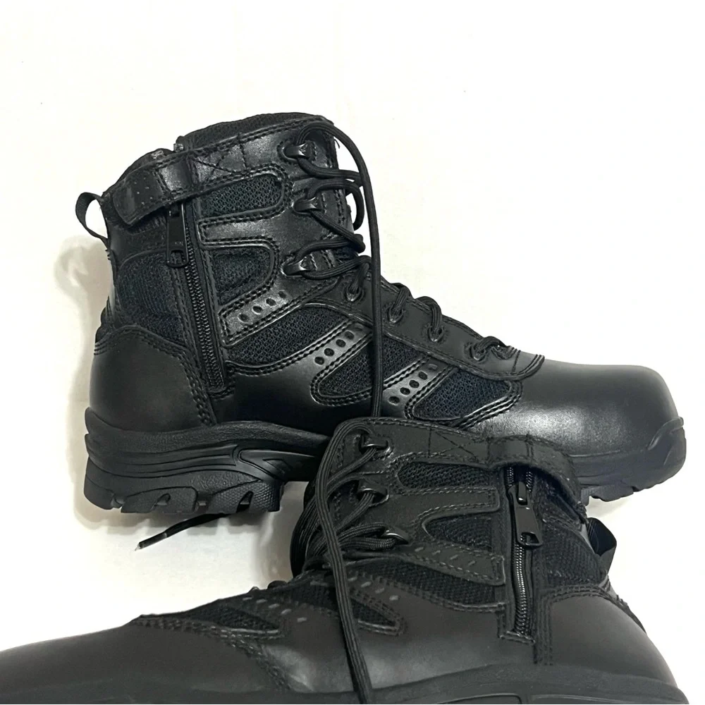 Thorogood Men Leather Side Zip Waterproof Boots